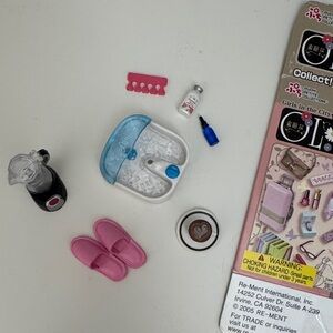 Re-Ment Japanese Miniature Spa Accessories Set
